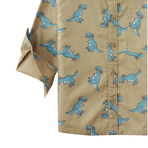 Рубашка с длинным рукавом Gingersnaps "Vlad Rex Rave", хаки